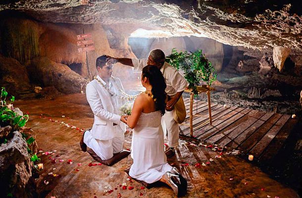 Maya Wedding on a Cenote