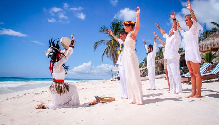 Maya Wedding Shaman